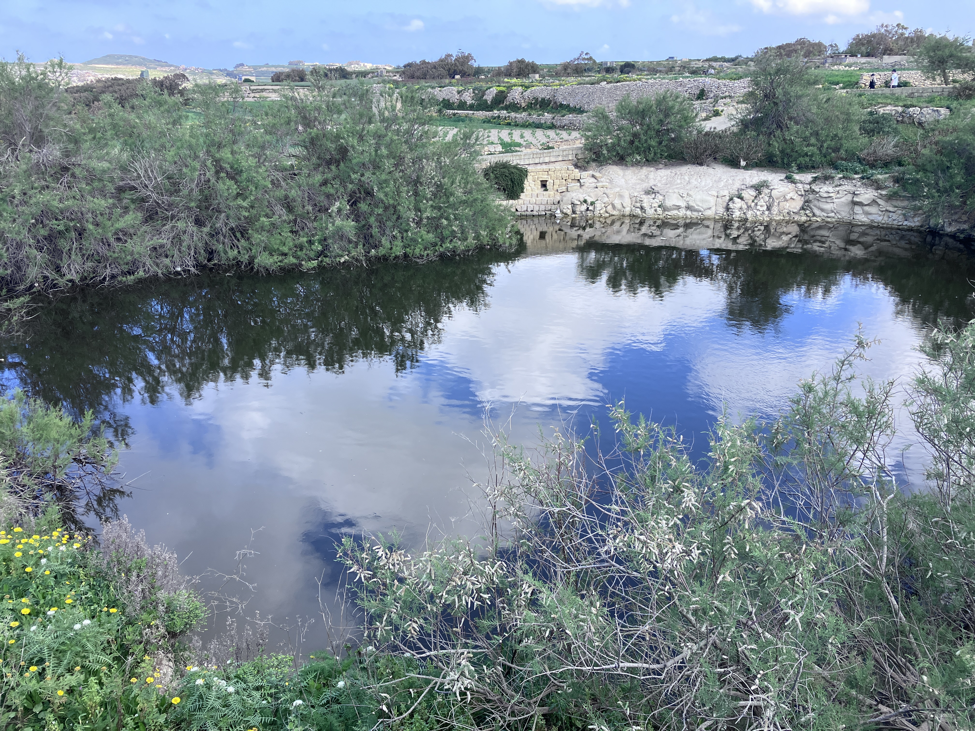 Ta' Sarraflu — jedyny stały zbiornik słodkiej wody na Gozo