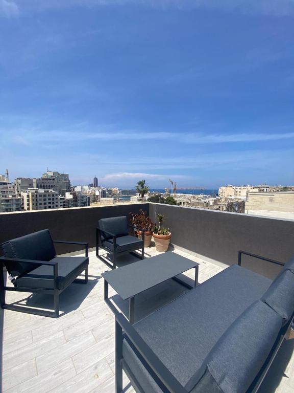Sliema Distant Seaview Penthouse