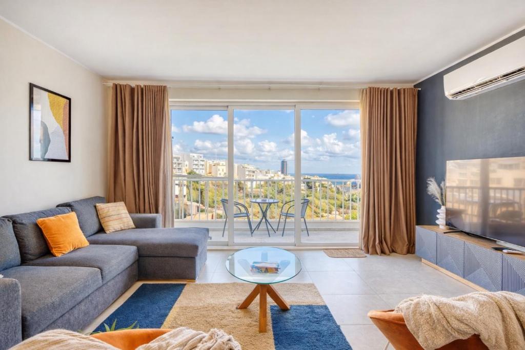 Timeless Valley Penthouse in Balluta Bay