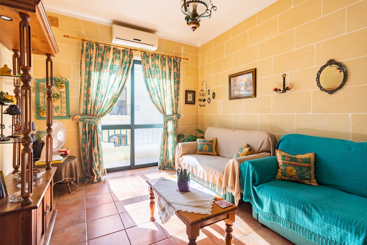 Komfortowy apartament blisko plaży Marsalforn