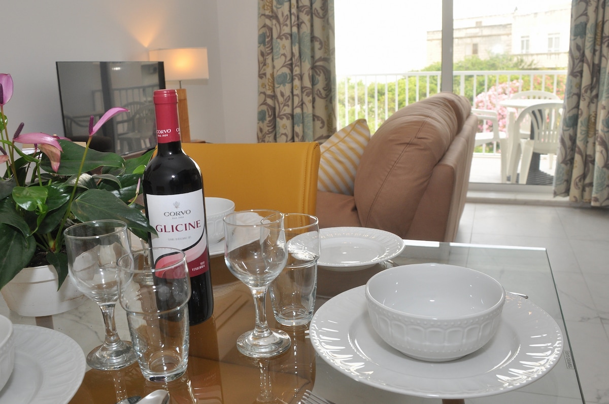 Bright & Modern Apt near Paceville/St.Julians