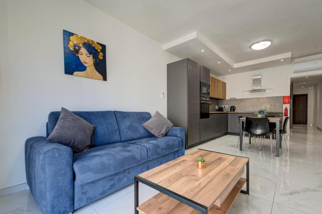 Central Fully Equipped One Bedroom Apartment in St Julians