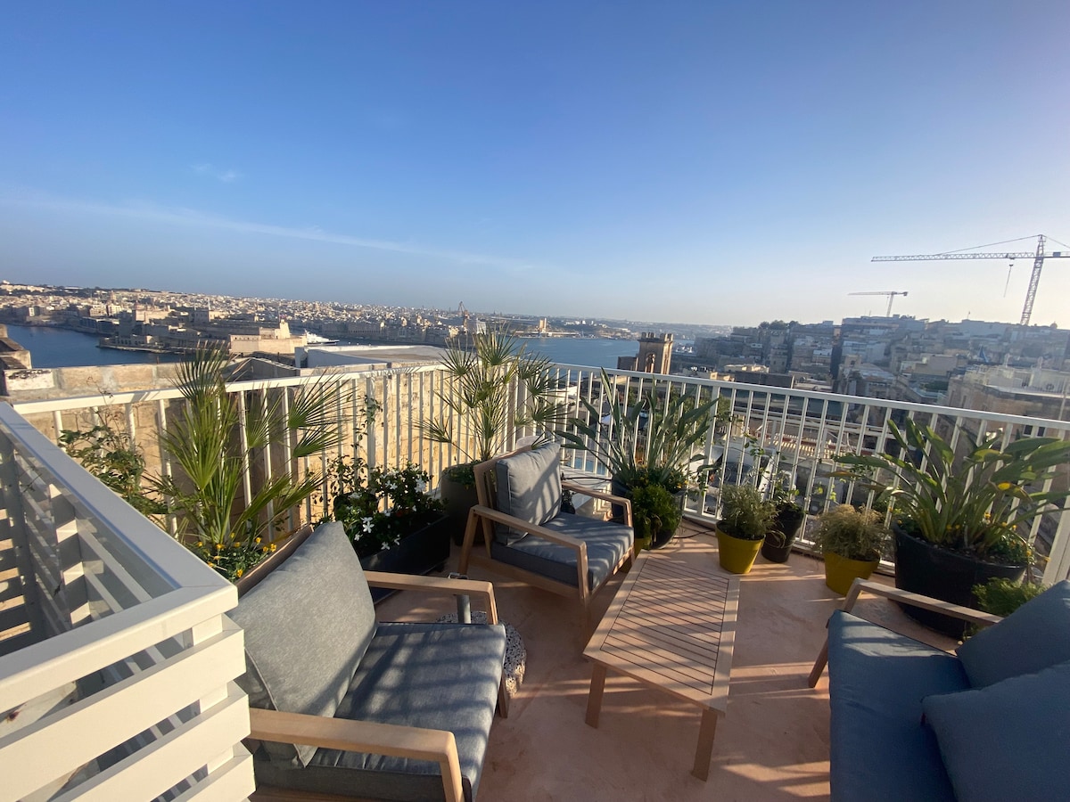 DA Me Malta Townhouse, greatTerrace, Roof Top