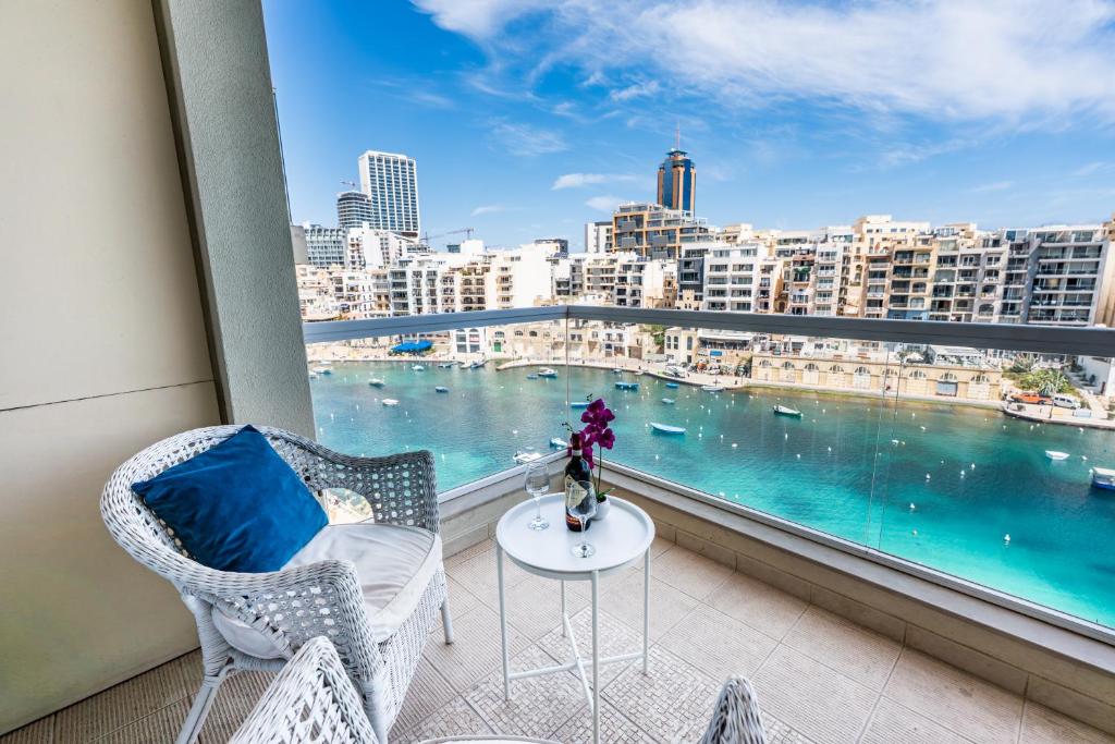 Impressive View 2BR Flat in St Julian's Bay by Arco Collection