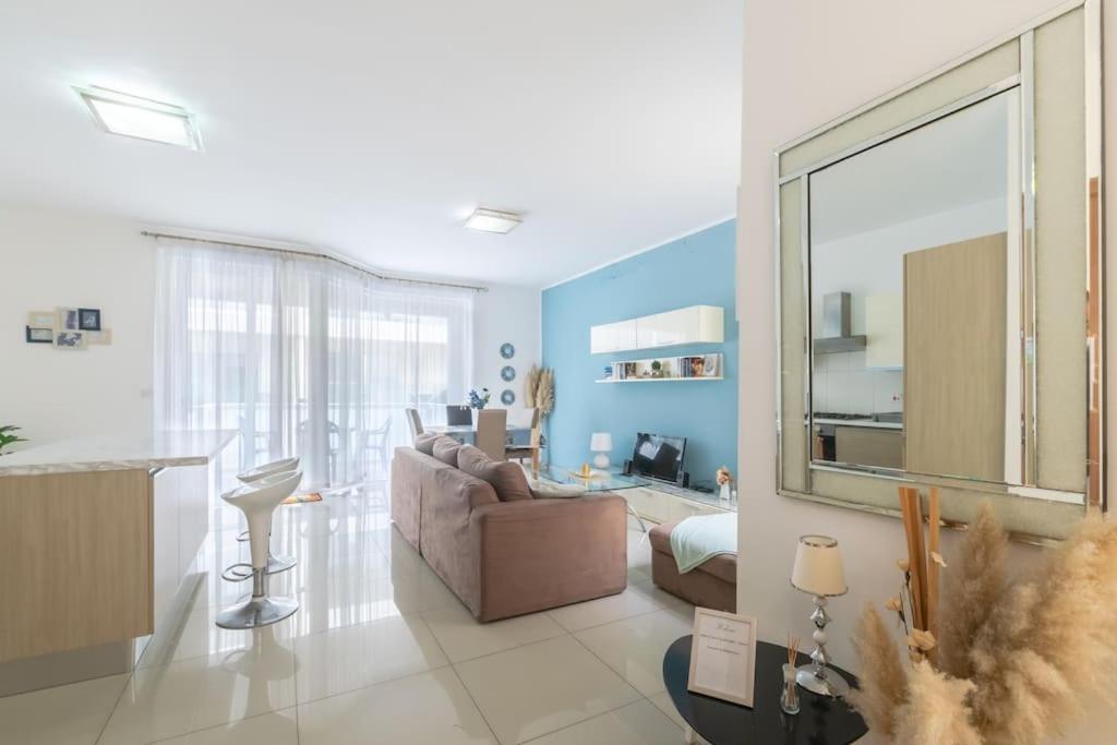 Spacious Apartment with Side Sea View