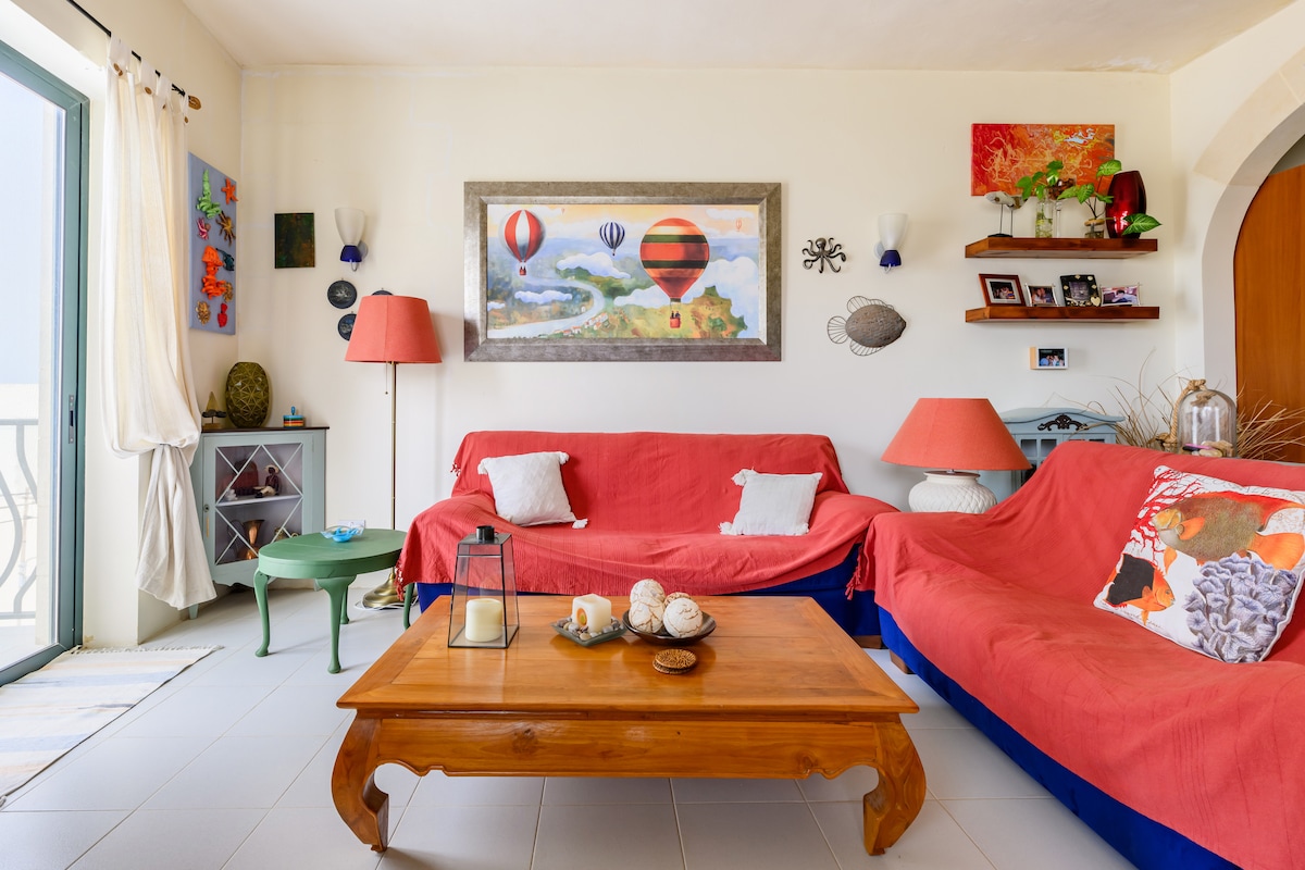 Piękny jasny apartament z widokami na okolicę