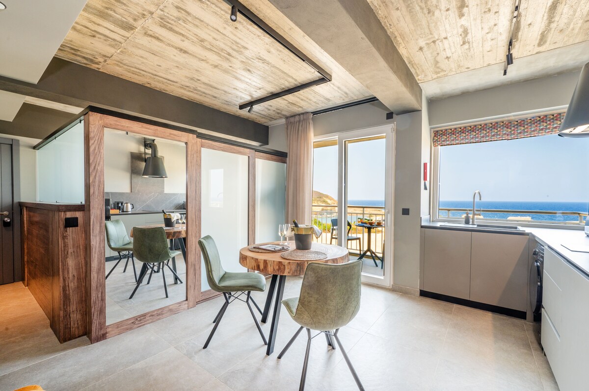 Pokój z widokiem na morze na 2. piętrze