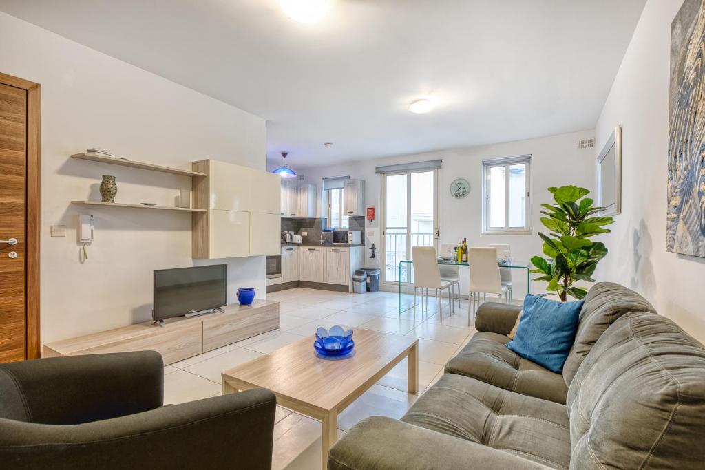 Modern & Charming 1-Bedroom flat in Gzira JVAS1-1