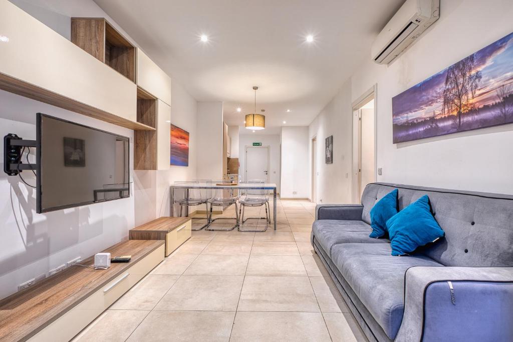 Modern apartment in sliema next to the sea