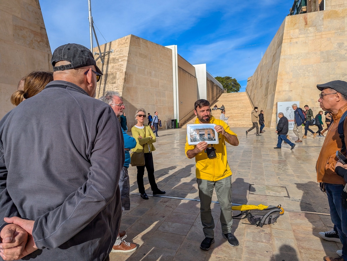 Unveil Valletta's hidden gems on foot