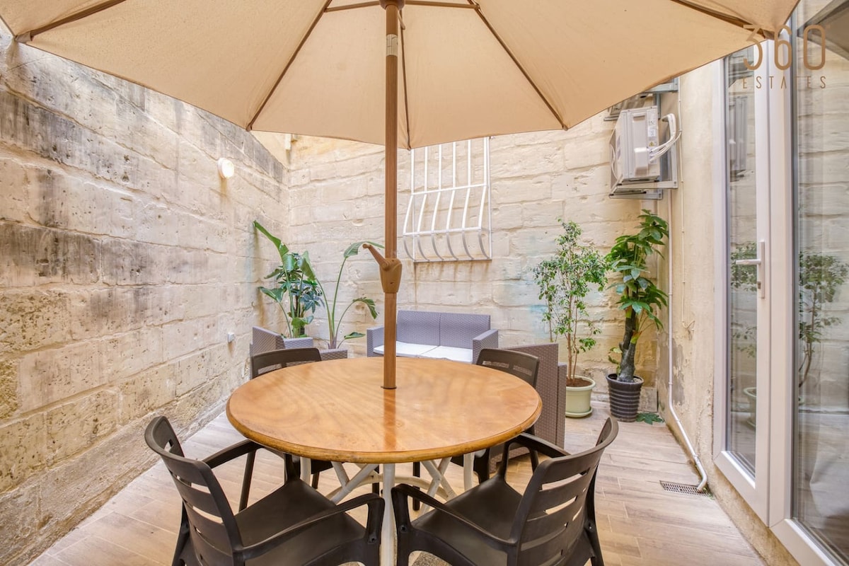 Lovely 1BR Apt with Private Terrace in Bormla
