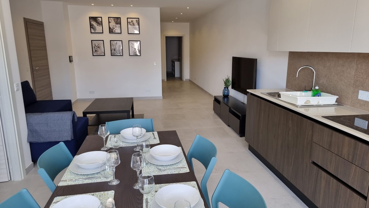 Modern 3-bedroom apartment in Mellieha Flat 2