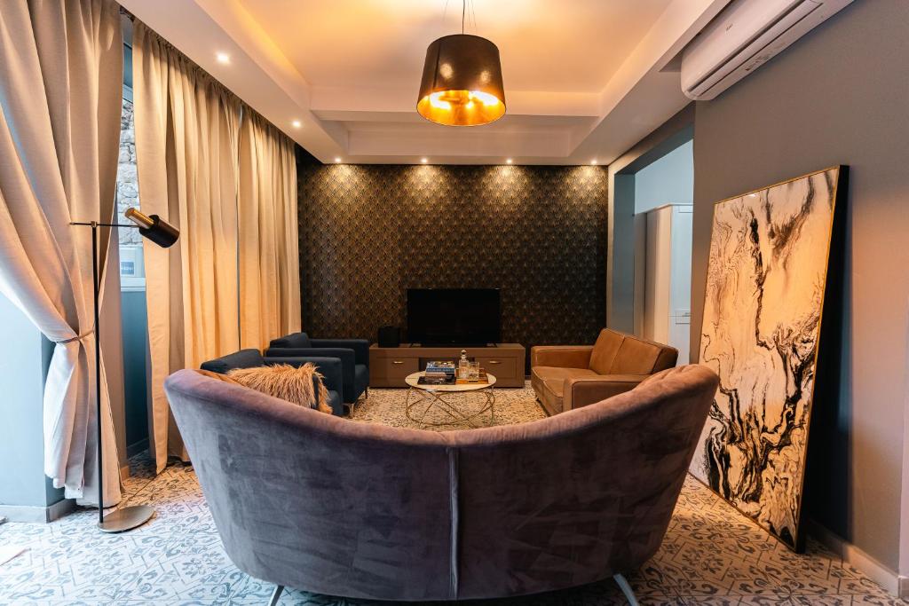 Penthouse Suite 9 at Palazzo Seraphim Boutique living in St Julians