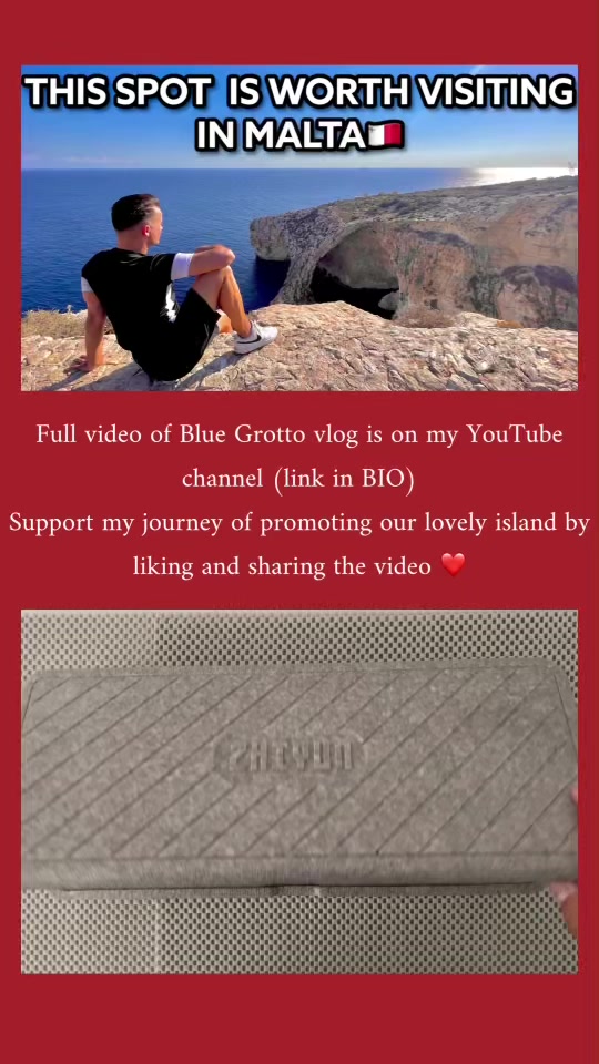 BLUE GROTTO ❤️🇲🇹 #malta #youtube #vlog