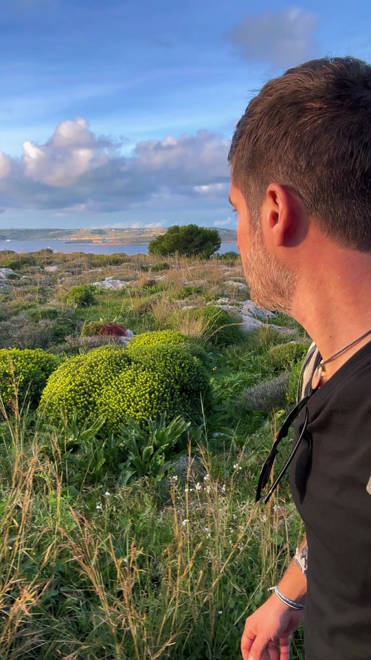 Why is it RED? 🤔 Exploring Malta 🇲🇹🌍 Saint Agatha's Tower on the island of Malta is just one of several defensive watchtowers built all along the coastline of the Maltese islands. 🤩 This one in particular overlooks Għadira Bay beneath it, as well as the sister islands of Comino and Gozo in the distance. Because of this, the tower needed to not only be formidable looking and visible, but to dominate the landscape; communicating to any aggressor that these islands are protected. 🔥 The tower can defend itself with cannons as well as supplies to last up to 40 days of a siege. Normally housing 4 local militia members, it can be reinforced by up to 50 extra soldiers in the case of incursion. It was also manned by the British in both World Wars. 😳 Thanks for watching ❤️  I'll See you Outside