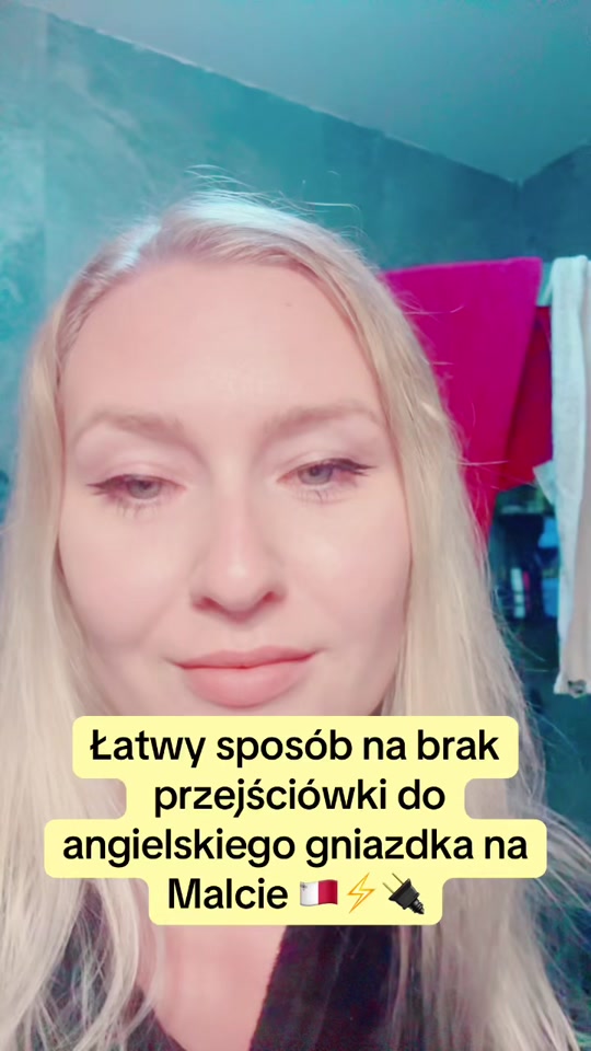Kiedy żeś nie wziął przejściówki do prądu na Maltę ⚡️🔌 #polkanamalcie...