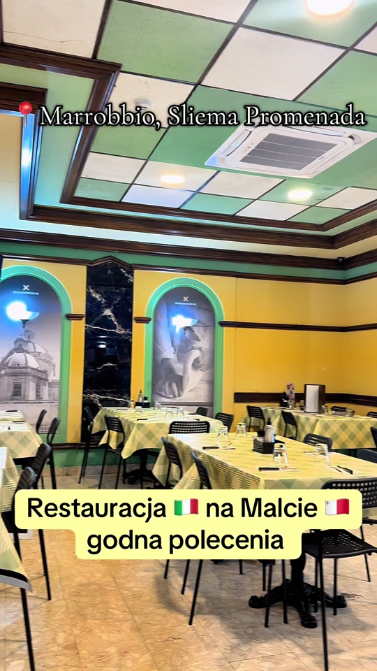 Restauracja Marrobbio Sliema Promenada. Dobra Włoska knajpa.  #polkan...