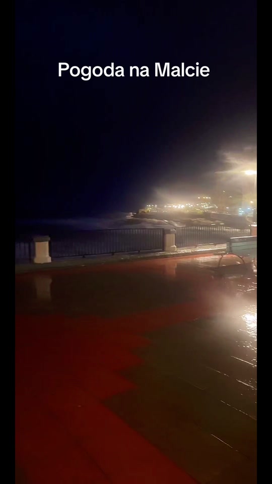 Nie mówię że się tego nie spodziewałam 😅#polkanamalcie  #storm  #stor...