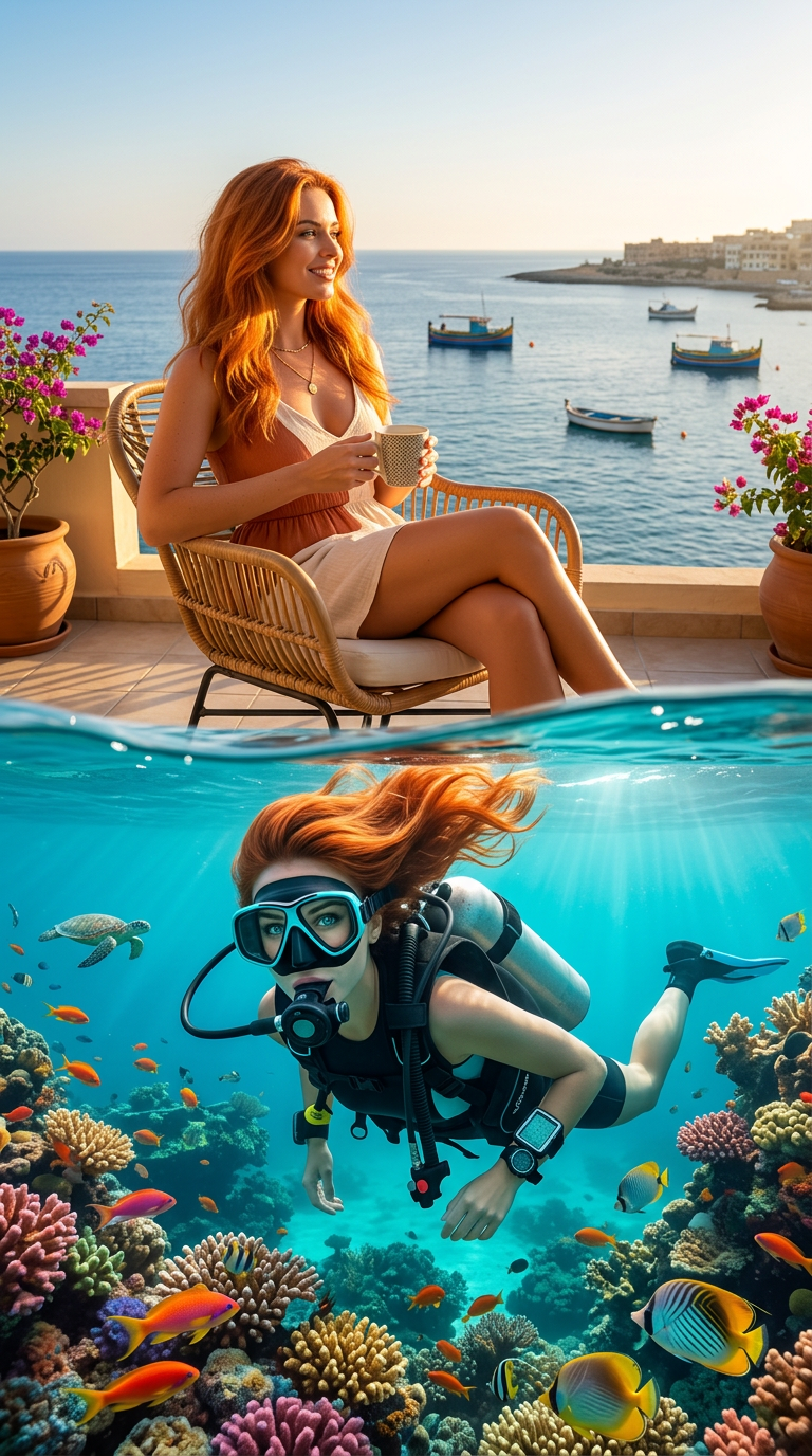 Pakiet nurkowy – Gozo (7 nocy + 10 nurkowań)